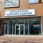 Sede do USCIS Application Support Center em Jamaica, Queens, Nova York