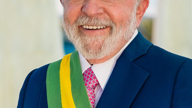 Foto oficial do presidente Luiz Inácio Lula da Silva